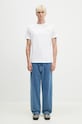 A.P.C. t-shirt bawełniany Standard Item Gots COHBO.M26404.TAG biały
