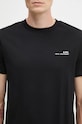 A.P.C. t-shirt bawełniany Standard Item Gots czarny COHBO.M26404.TZC