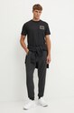 Хлопковая футболка Billabong Crayon Wave ABYZT02443 чёрный AW24