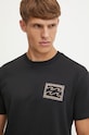 Хлопковая футболка Billabong Crayon Wave чёрный ABYZT02443