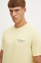 Billabong t-shirt Twin Fins żółty ABYZT02485