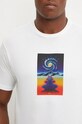 Quiksilver t-shirt Cosmic Vibration EQYZT07920 fehér