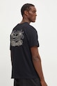 Îmbrăcăminte Quiksilver tricou din bumbac Right Point Mor AQYZT09905 negru