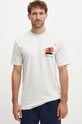 Одяг Бавовняна футболка Quiksilver Quik Surfer Moe AQYZT09909 сірий