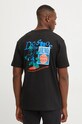 Бавовняна футболка DC Transfer чорний ADYZT05411