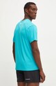 Oblečení Sportovní triko Nike Stacked Swoosh NESSE512 tyrkysová