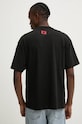 Odjeća Pamučna majica HUGO x RACING BULLS 50530069 crna