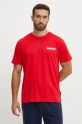 Abbigliamento Napapijri t-shirt in cotone S-Linth NP0A4I39R061 rosso