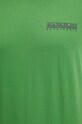 Napapijri tricou din bumbac S-Linth NP0A4I39G1T1 verde
