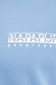 Βαμβακερό μπλουζάκι Napapijri S-Mele NP0A4IN4I821 μπλε