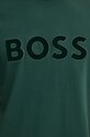 BOSS t-shirt bawełniany 50527338 zielony