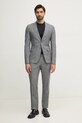 Хлопковая футболка BOSS 50523931 чёрный AW24