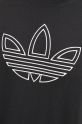 Памучна тениска adidas Originals Outline Tee IY4882 черен