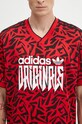 adidas Originals t-shirt AOP Jersey rosso IZ4833