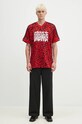 adidas Originals t-shirt AOP Jersey IZ4833 rosso