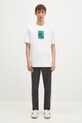 adidas Originals t-shirt in cotone GRFX Tee IZ4839 beige