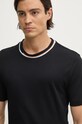 BOSS t-shirt bawełniany czarny 50530089