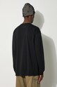 Clothing MM6 Maison Margiela cotton longsleeve top SH0GC0034.S24312 black