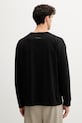 Одяг Бавовняний лонгслів MM6 Maison Margiela SH0GC0034.S24312 чорний