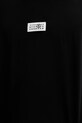 Bavlnené tričko s dlhým rukávom MM6 Maison Margiela SH0GC0034.S24312 čierna