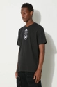 Βαμβακερό μπλουζάκι adidas Afc Szn Tee μαύρο JI9435