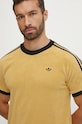 Μπλουζάκι adidas Originals Cali Tee κίτρινο JL9557