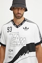 adidas Originals t-shirt Team 93 Jersey JN0808 biały