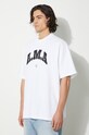Marcelo Burlon tricou din bumbac Ama Over Tee alb CMAA054F24JER00B0110