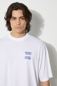 Бавовняна футболка Marcelo Burlon MCBM Slogan Over Tee CMAA054F24JER0070145 білий