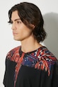 Marcelo Burlon cotton t-shirt Bandana Wings Basic Tee CMAA056F24JER0031027 black