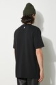 Îmbrăcăminte Marcelo Burlon tricou din bumbac Que Onda Basic Tee CMAA056F24JER0071001 negru