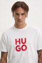 HUGO tricou din bumbac alb 50523839
