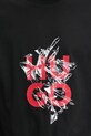 HUGO t-shirt bawełniany 50523839 czarny