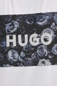 Хлопковая футболка HUGO 50523999 белый