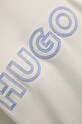 Бавовняна футболка Hugo Blue бежевий 50521686