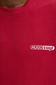 HUGO Blue t-shirt bawełniany 50523782 bordowy