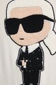 Karl Lagerfeld tricou din bumbac 544250.755075 bej