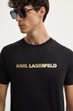 Μπλουζάκι Karl Lagerfeld μαύρο 544242.755065