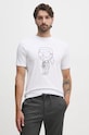 Karl Lagerfeld tricou alb 544221.755057