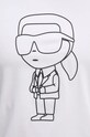Karl Lagerfeld tricou 544221.755057 alb