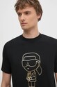 Karl Lagerfeld tricou negru 544221.755057