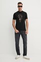 Karl Lagerfeld t-shirt 544221.755057 czarny AW24