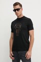 Karl Lagerfeld t-shirt czarny 544221.755057