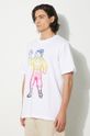 Pamučna majica Billionaire Boys Club Standing Astro bijela B24244