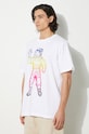 Pamučna majica Billionaire Boys Club Standing Astro bijela B24244