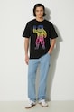 Billionaire Boys Club tricou din bumbac Standing Astro B24244 negru AW24