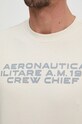 Tričko Aeronautica Militare TS2330J611 béžová