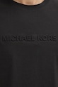 Michael Kors t-shirt bawełniany czarny CF4529H1V2