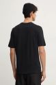 Îmbrăcăminte Sisley tricou din bumbac 3B7SS1043 negru