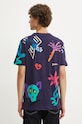 Îmbrăcăminte Desigual tricou din bumbac DAKOTAN 24WMTK33 bleumarin